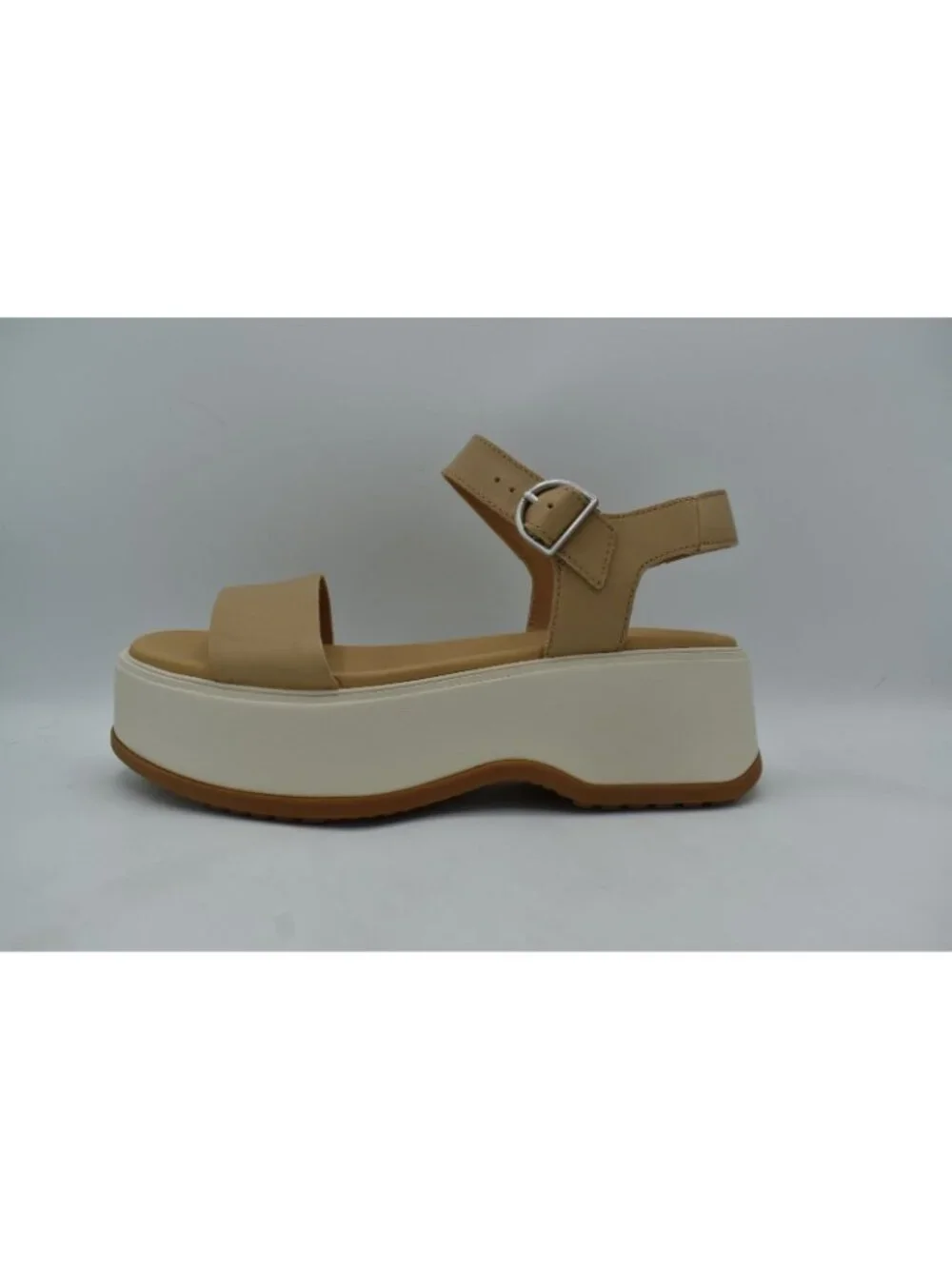 Sorel Womens Size 9 Dayspring Ankle Strap Honest Beige Platform‎ Sandals Shoes